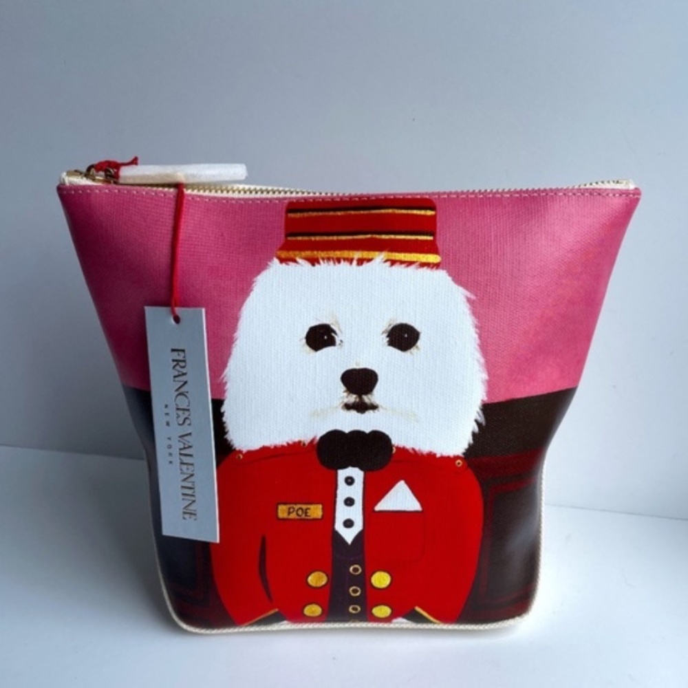 Frances Valentine Art on Canvas Cosmetic Bag